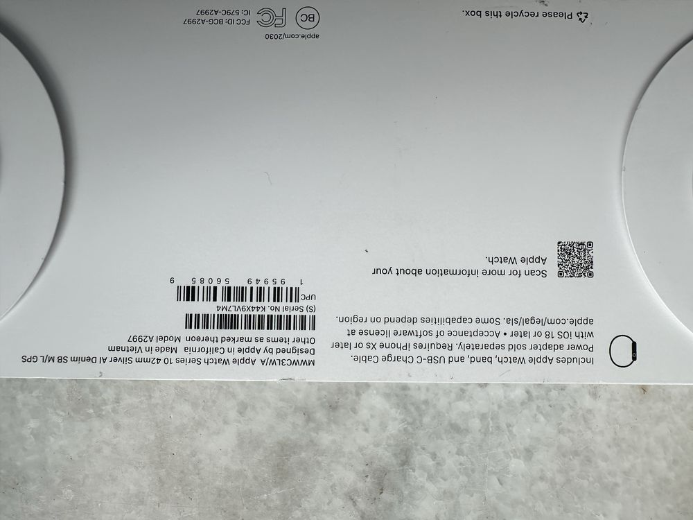Продам Смарт-часы Apple Watch Series 10 M/L 42 мм
