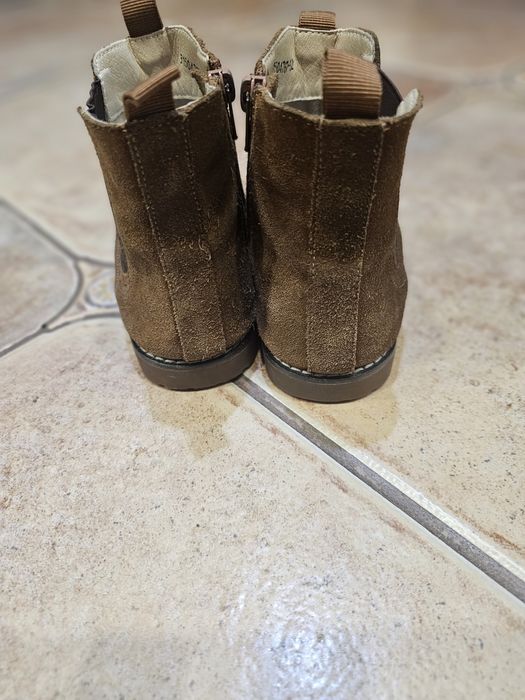 Ghete piele pentru copii mărimea 32