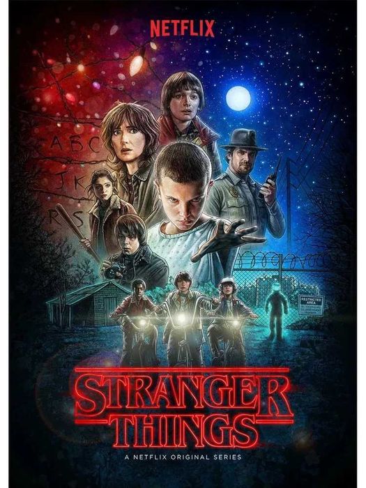 Постер Очень странные дела ОСД, Stranger Things