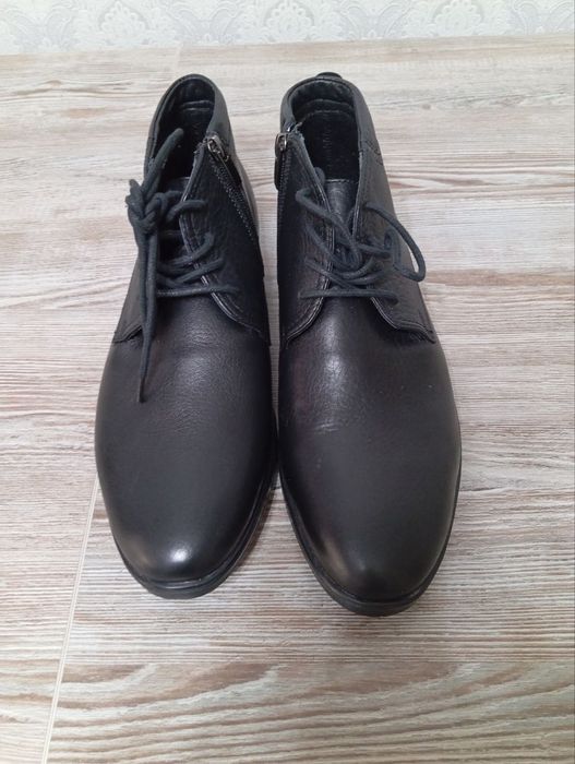 Ботинки мужские кожаные