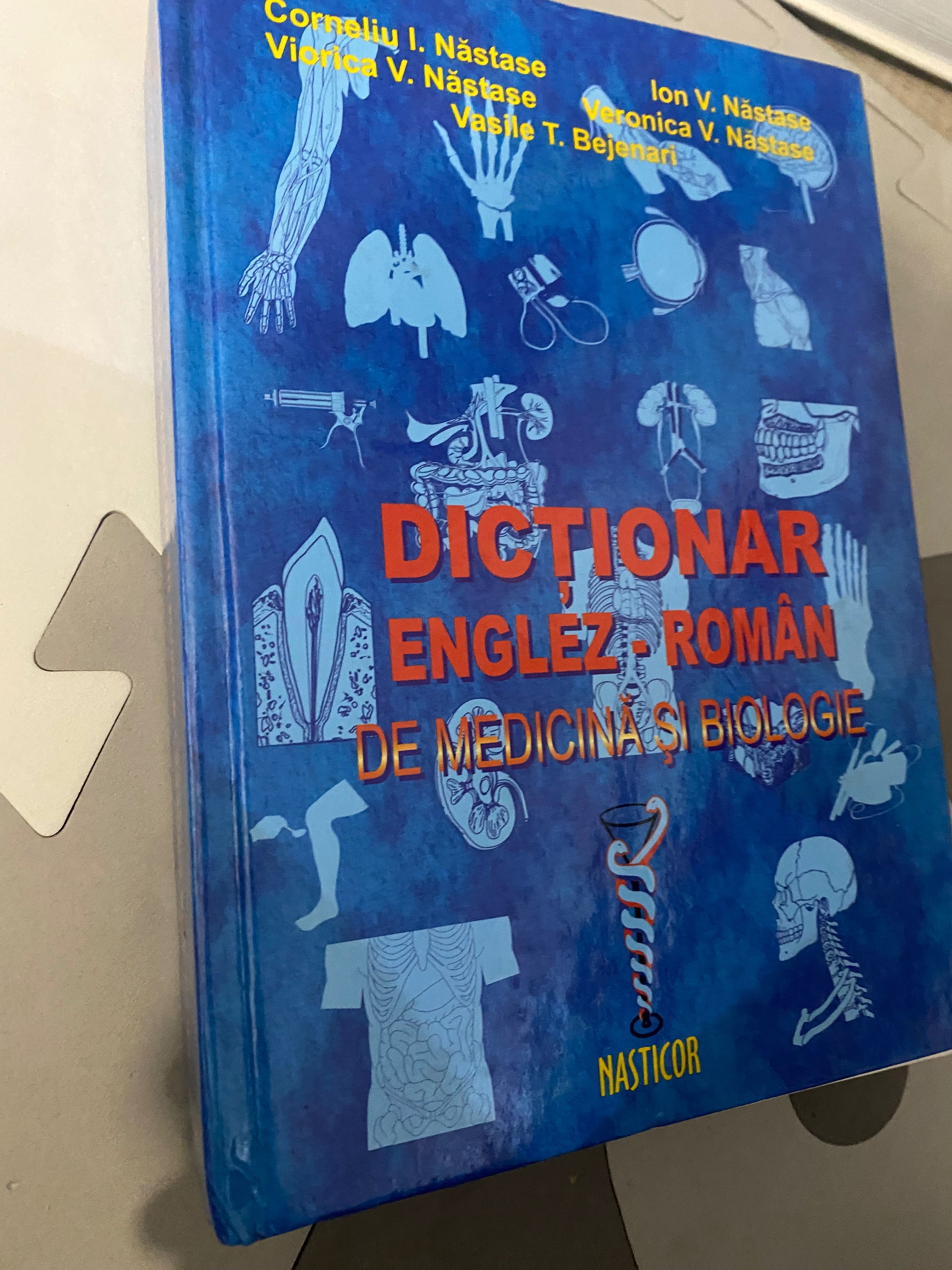 Dicționar roman englez de medicina si biologie