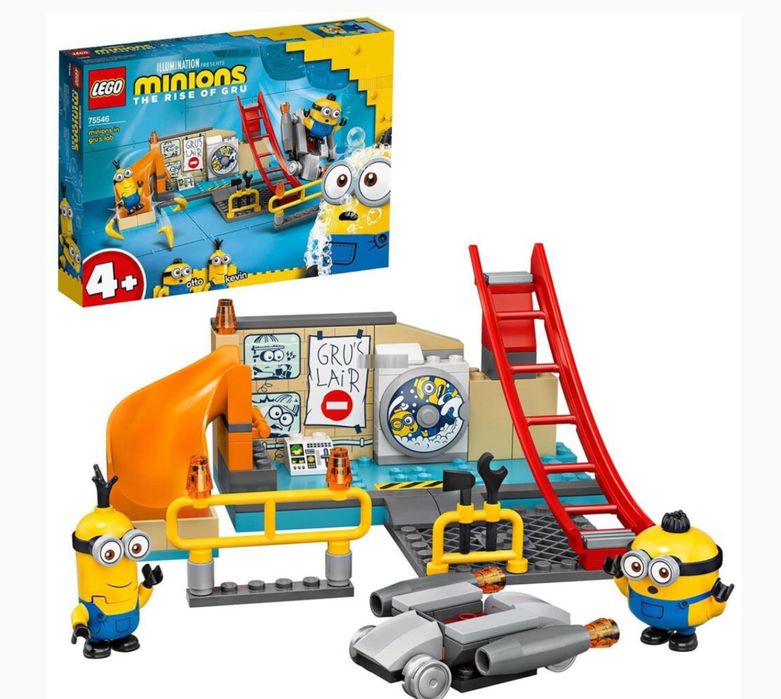 LEGO 75546 Minions в Grus лаборатория, конструктор
