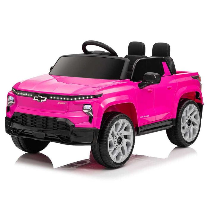 Masinuta Chevrolet Silverado,roz, CADOU:Nr inmatriculare personalizat