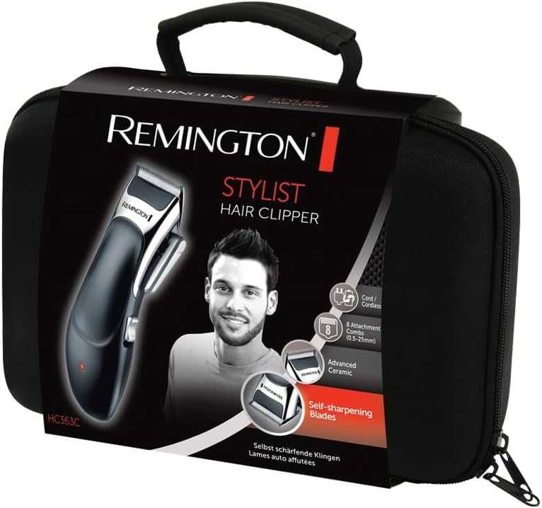 Машинка за подстригване Remington HC363C, Професионален калъф
