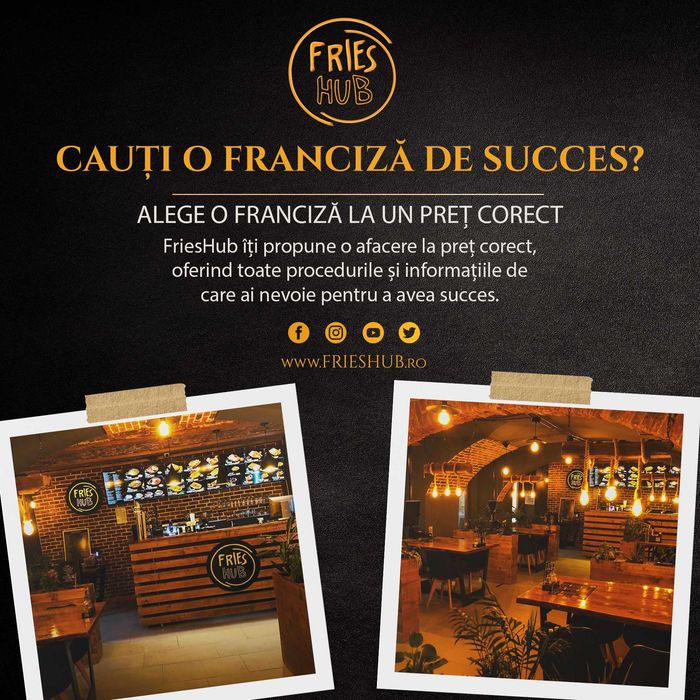Franciza FriesHub Afacere Restaurant / FastFood