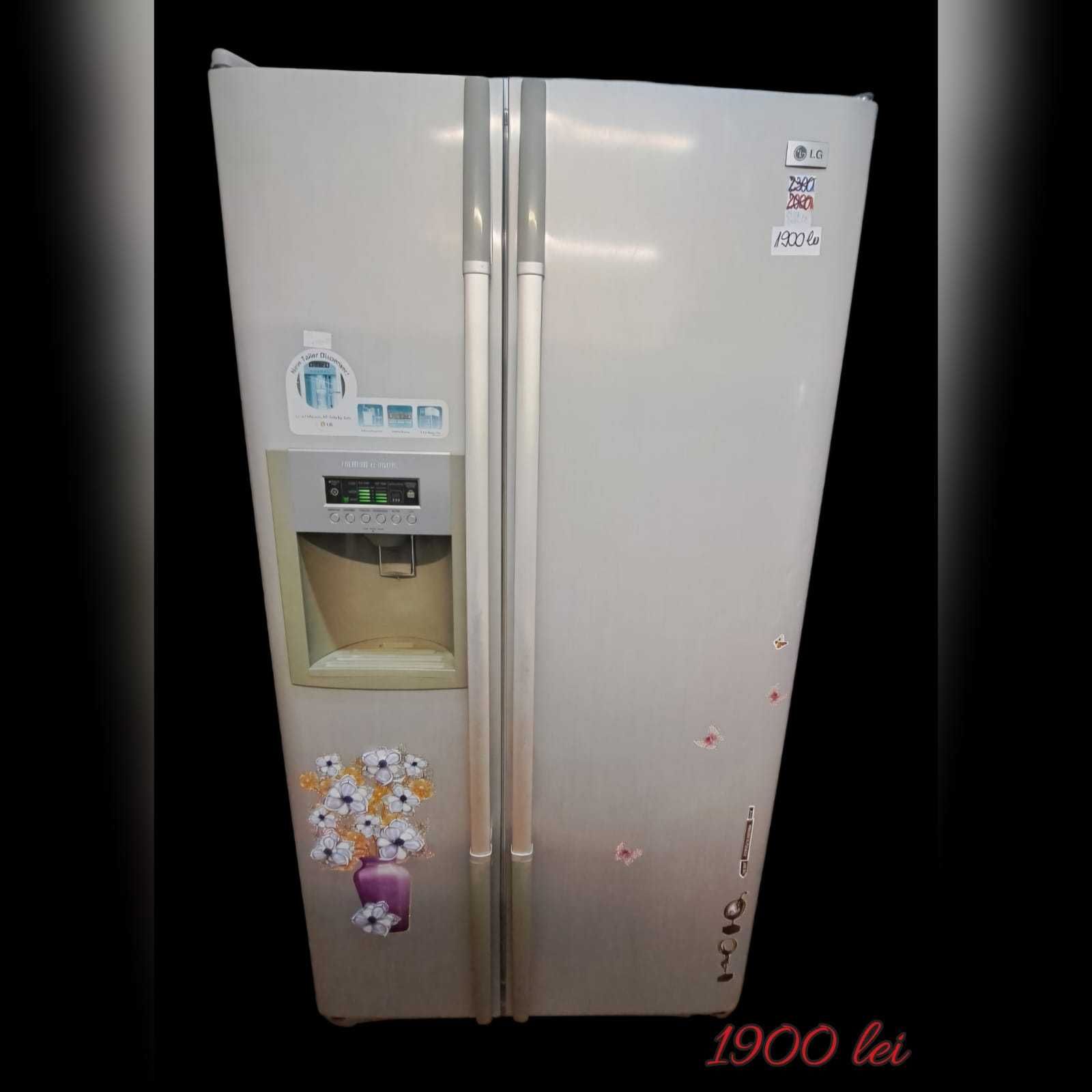 Side by side Samsung NO FROST cu  aparat de gheata + dozator de apa