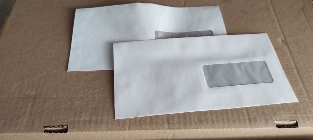 Конверт почтовый бумажный DL/E65 (110х220) с окном