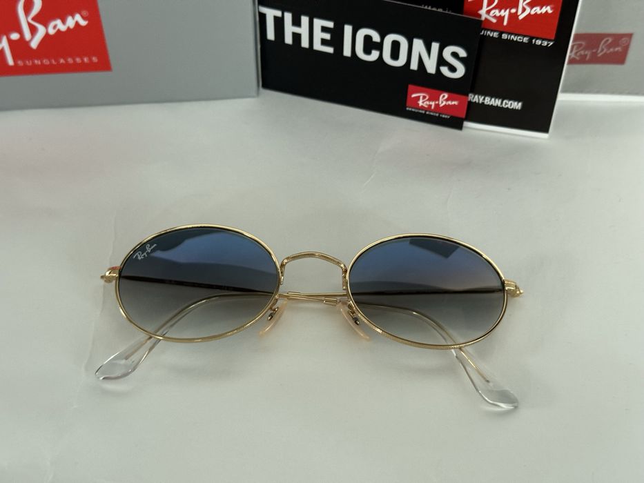 Ochelari de soare RAY BAN 3547 Oval Noi