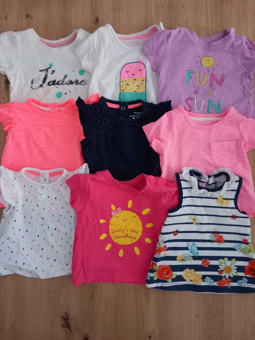 Маркови бебешки блузки с къс ръкав