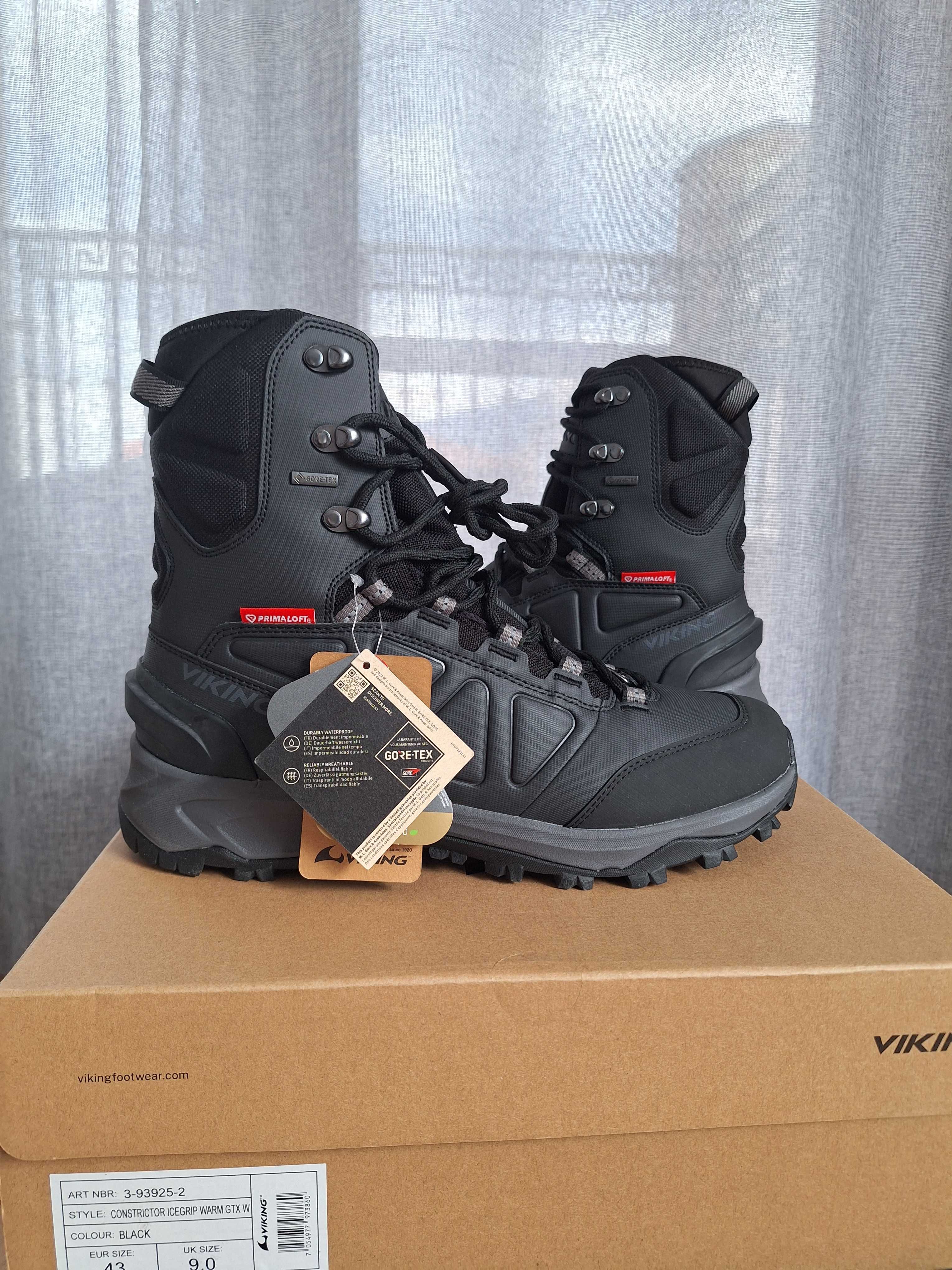 Viking Constrictor IceGrip Warm GTX - Чисто нови 43 !