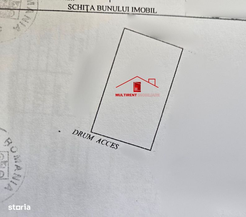 Teren intravilan de vanzare zona Dacia !