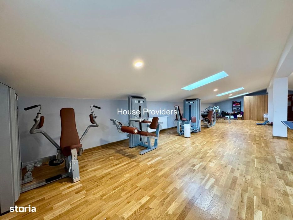 Casa/ Vila 6 camere 6 bai|Chiajna Rosu|Teren 780mp|Sauna Sala
