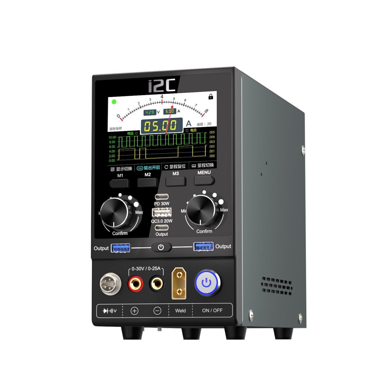 I2C P30S V1.0  Многафункциональный блок питания