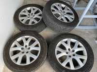 4бр. зимни гуми Michelin 235/60/18 107H с 4бр. джанти от Mazda/Мазда!!