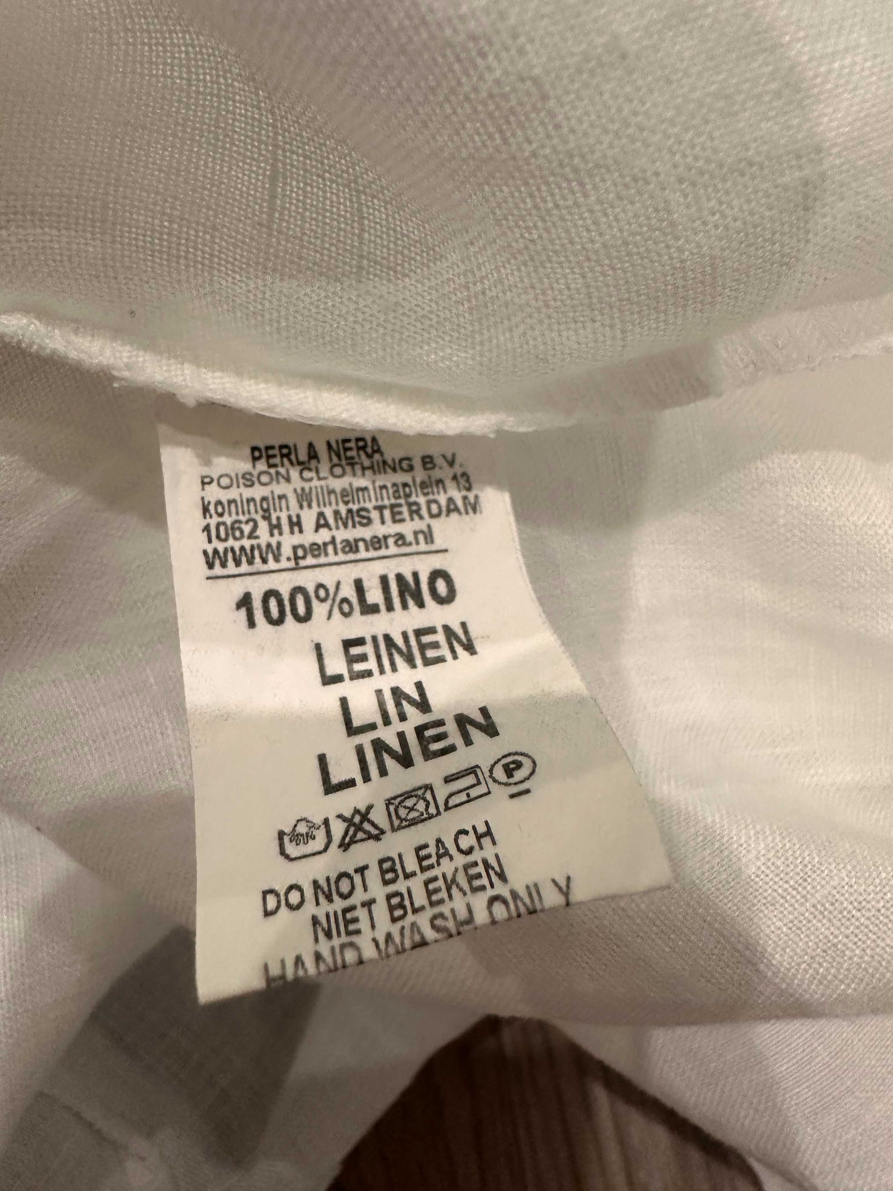 PerlaNera риза 100% лен S/M