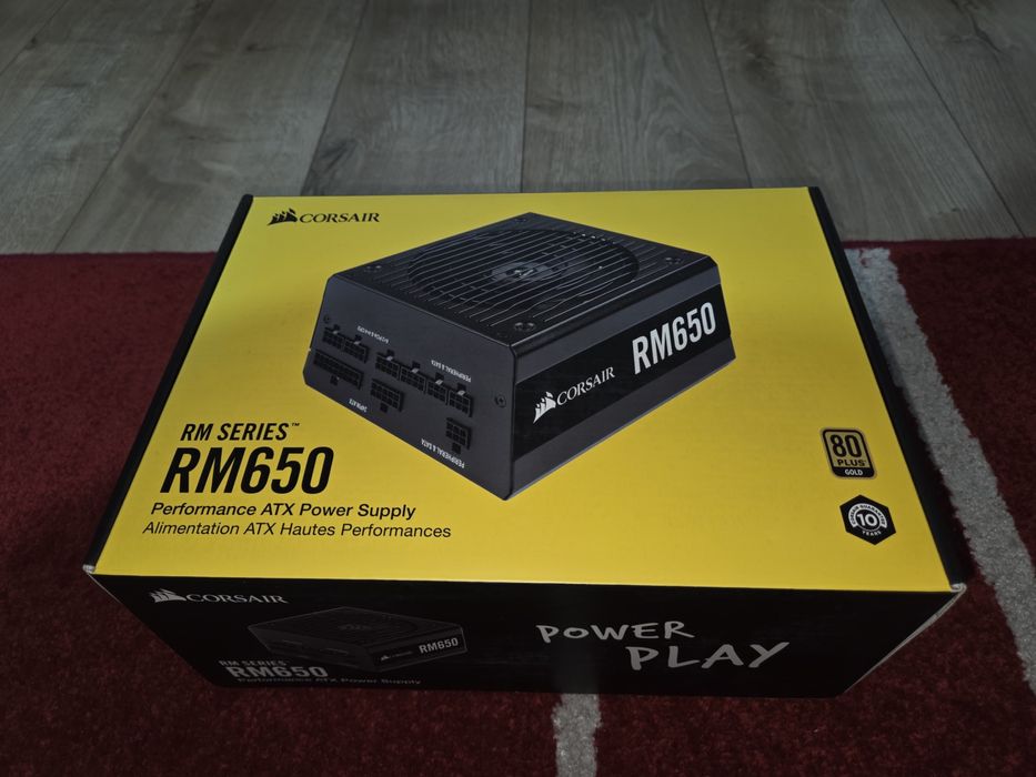 Продавам захранване Corsair RM650 80+ Gold