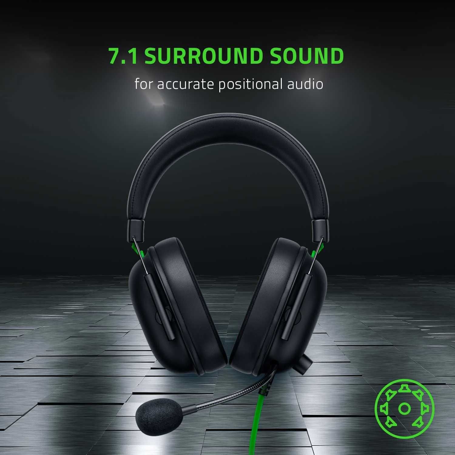 [НОВЫЕ] Наушники RAZER BlackShark V2 X USB Wired Gaming Headset