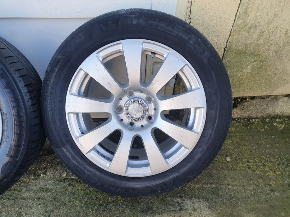 Jante aliaj 16 Mercedes C Klasse ,E Klasse , 5x112 ,anvelope 205 55 16