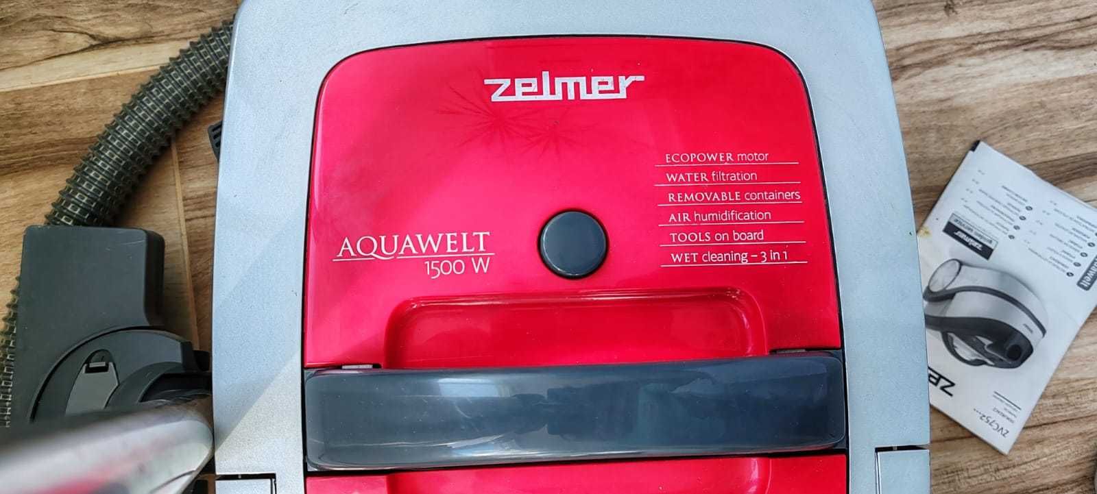 Aspirator ZELMER ZVC752 Aquawelt 1500w 3in1 cu spalare aproape nou