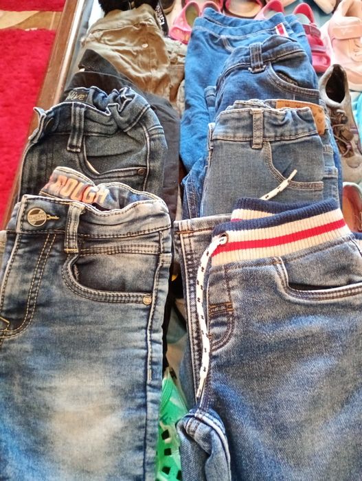 Blugi copii,marimea de la 128 ,salopete de blugi