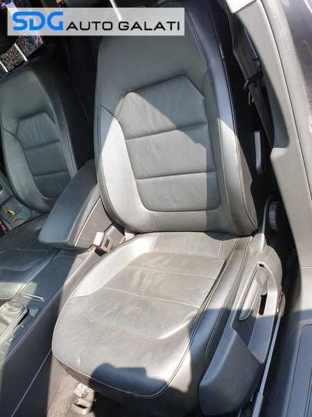 Interior Piele cu Incalzire Scaun Scaune Fata Stanga Dreapta si Bancheta cu Spatar VW Passat B6 Break Variant Combi 2005 - 2010