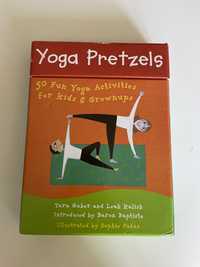 Cartonase yoga copii - Yoga pretzels