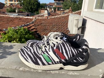 Adidas ZX Flux Zebra Italy 45 1/3