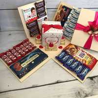Шокобоксы подарочные коробки с шоколадами