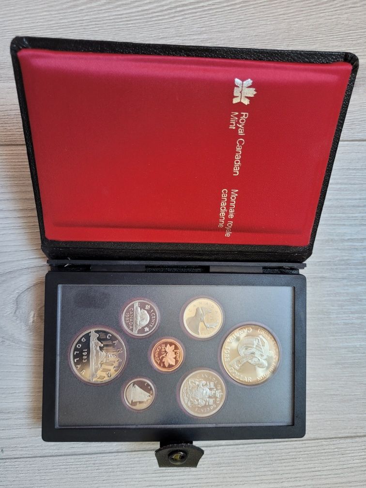 Колекция канадски монети 1983г