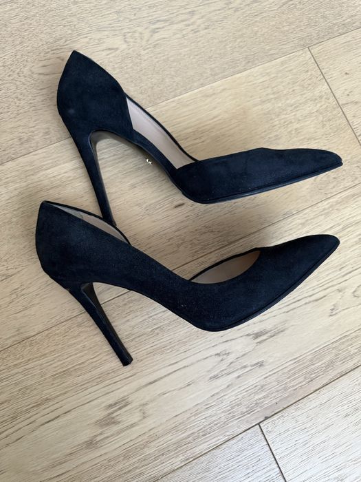 Pantofi eleganti piele intoarsa 40