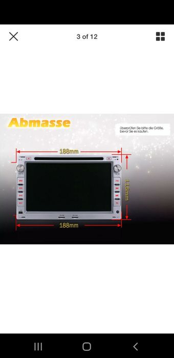Navigație auto dedicată VW, cu ecran de 8 inch