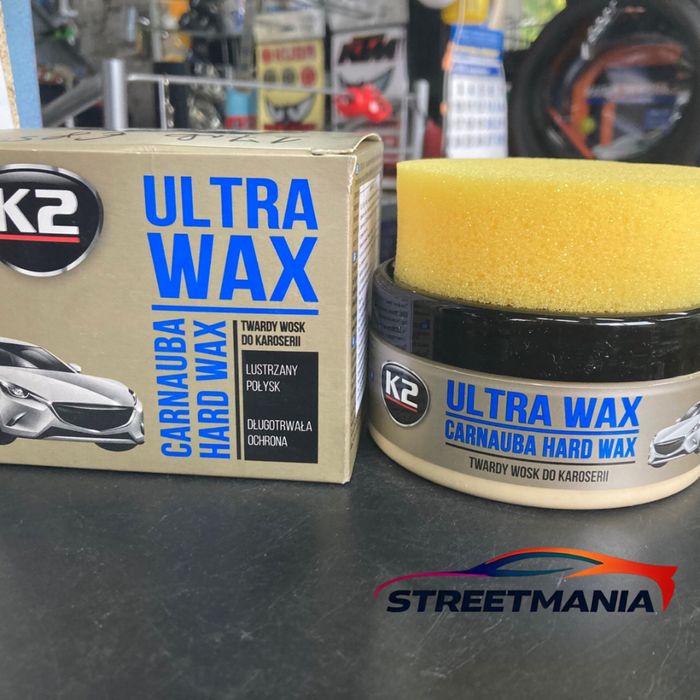 Полир паста K2 Ultra Wax твърда вакса за автомобилна боя
