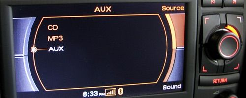 Adaptor Cablu Auxiliar RNS-E Audi Navigation Plus aux