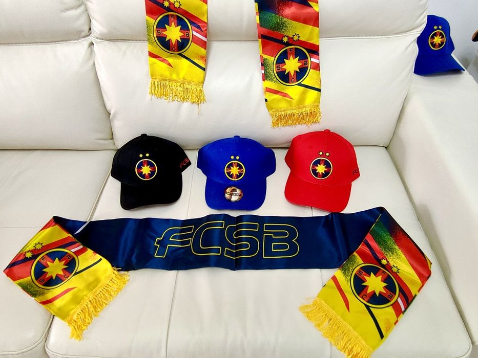 Șapcă FCSB + Eșarfă FCSB ( preț pe set)
