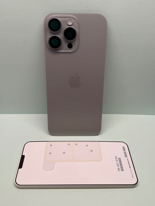 Sticla spate originală noua Apple iPhone 16 Pro Max Natural