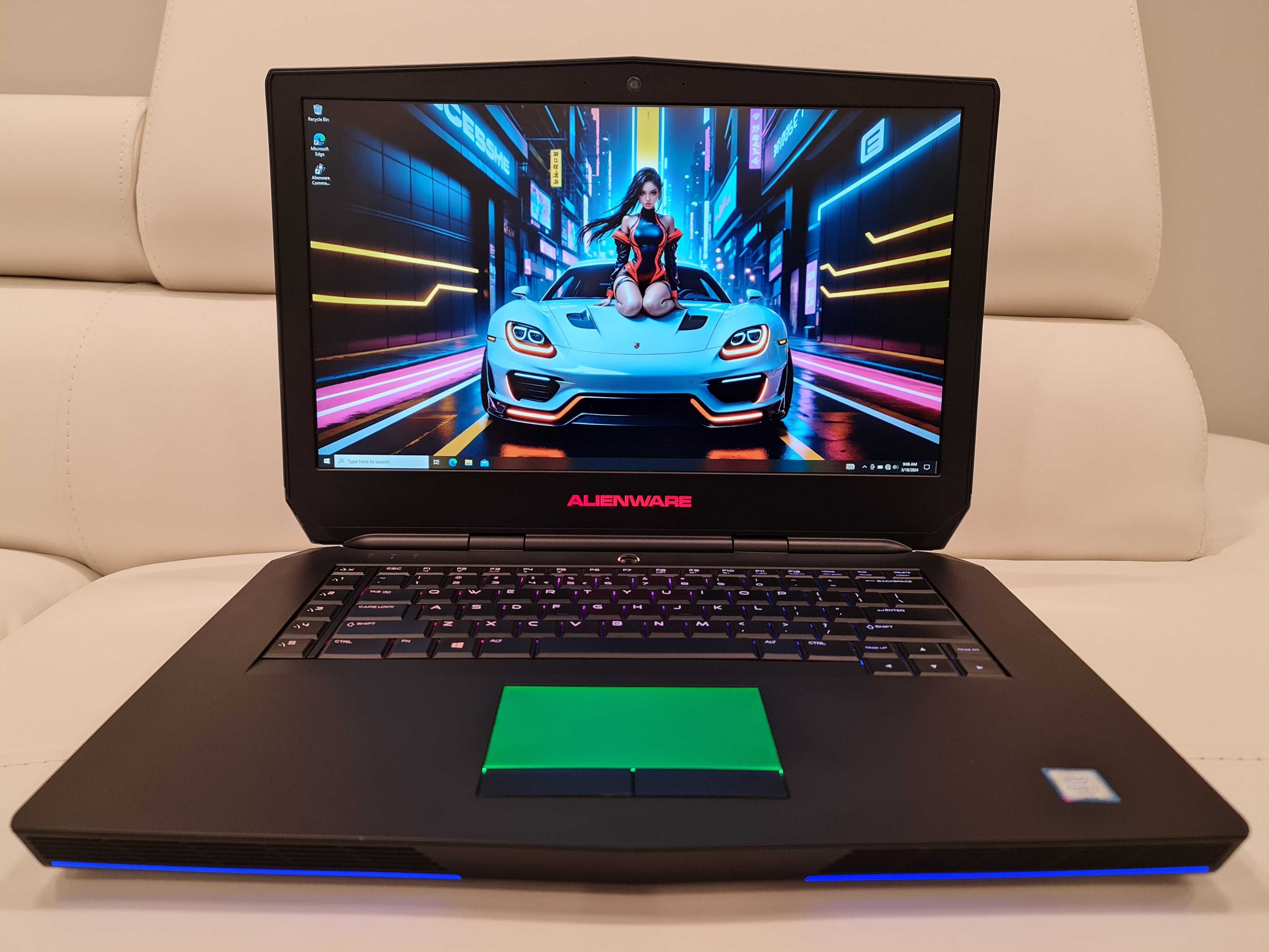 Laptop gaming nou ALIENWARE 16", intel core i7- ,video 6 gb nvidia GTX