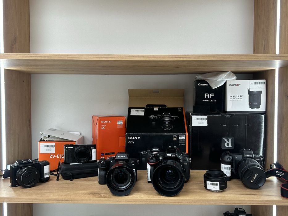 Фотоаппараты Sony, Canon, Nikon/ Момышулы 23 Рассрочка 0-0-12
