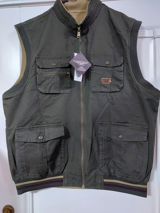 Мужской жилет двухсторонний