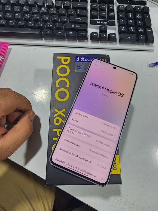 Poco x6 pro 256gb