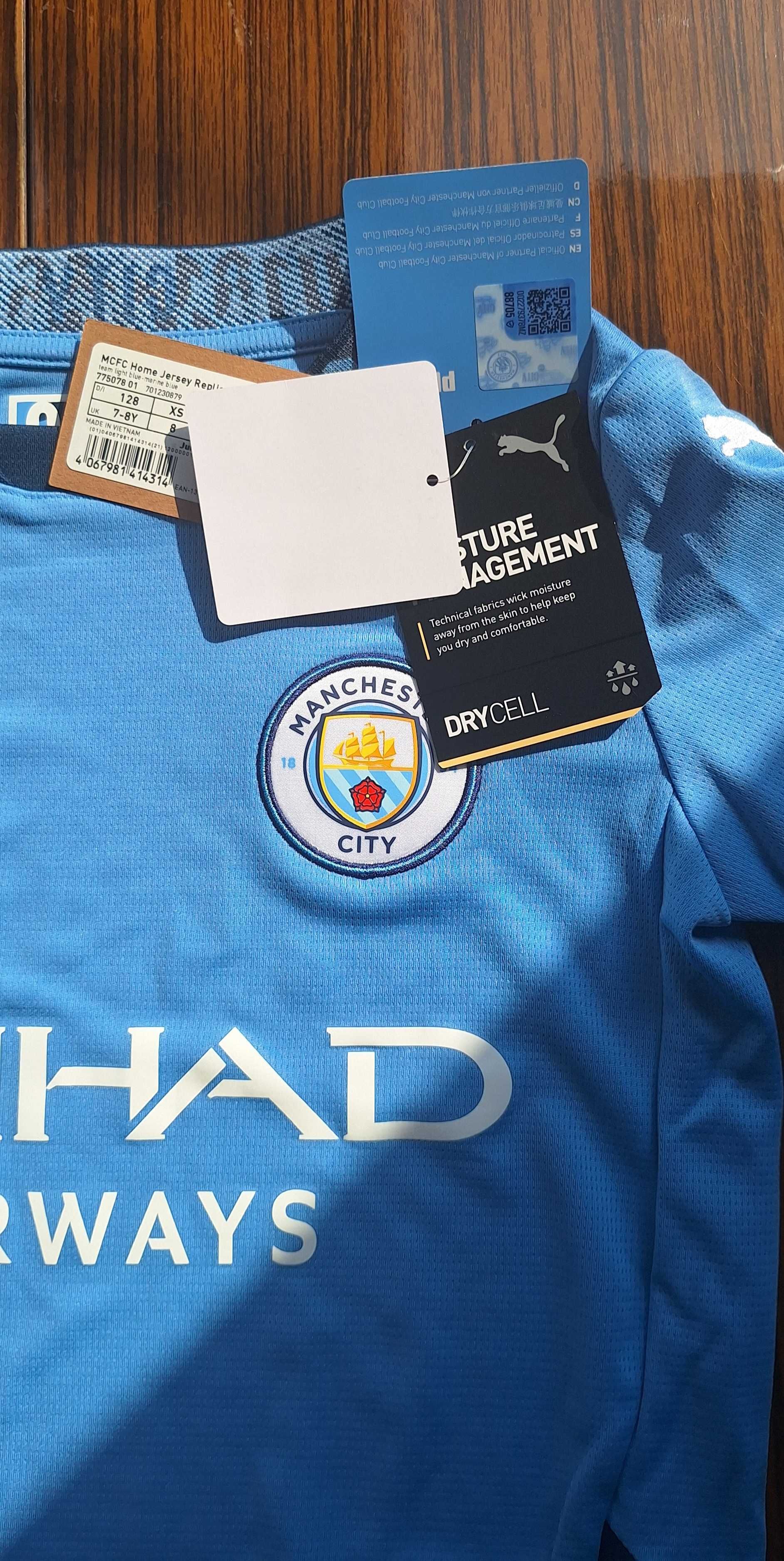 Детска Фланелка/ T-shirt Manchester City