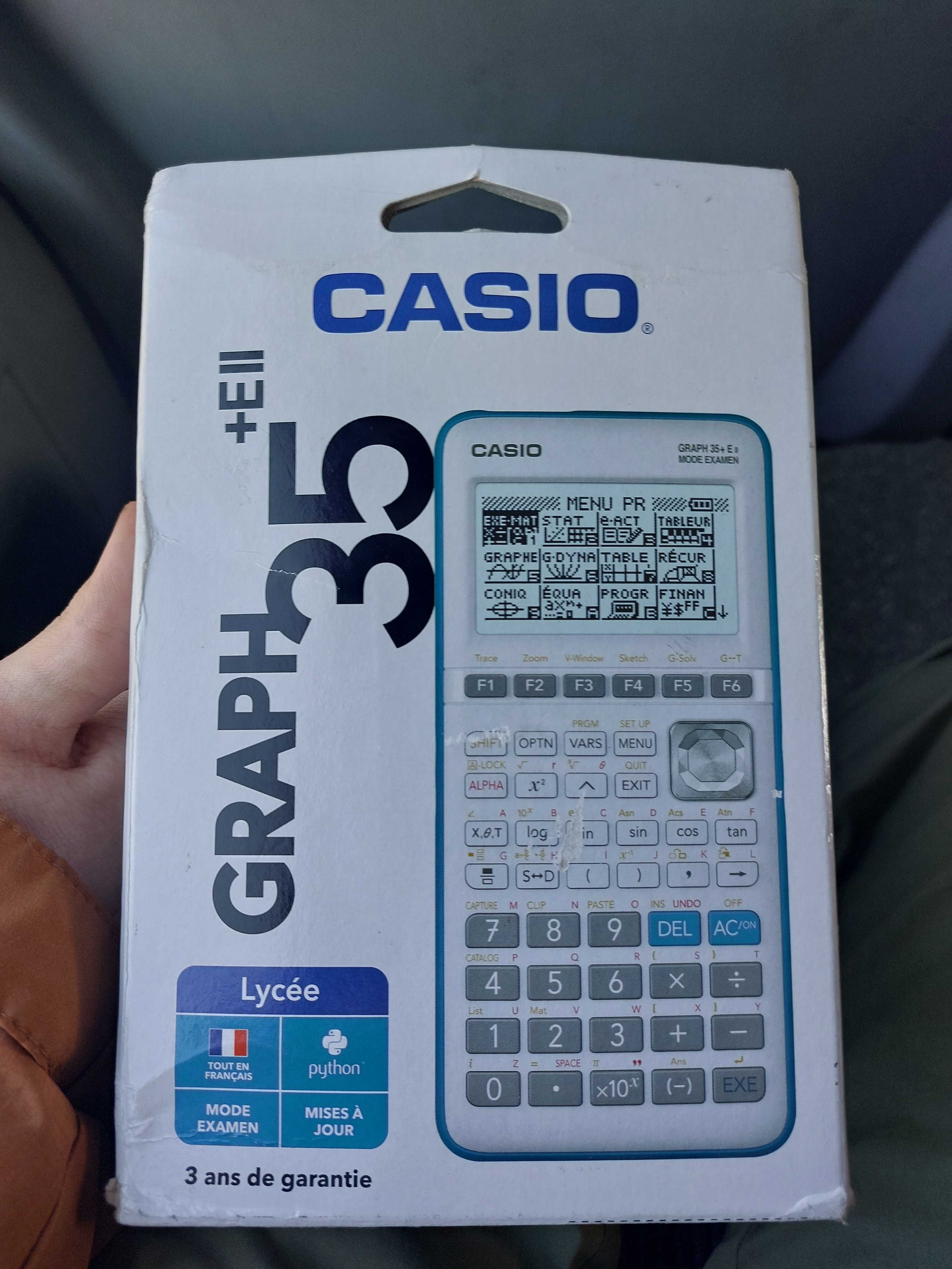 Casio GRAPH35+Ell(python)