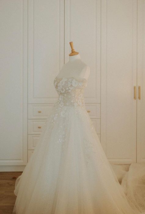 Rochie de mireasă Milla Nova – model Rosalee, mărimea 38, perfecta