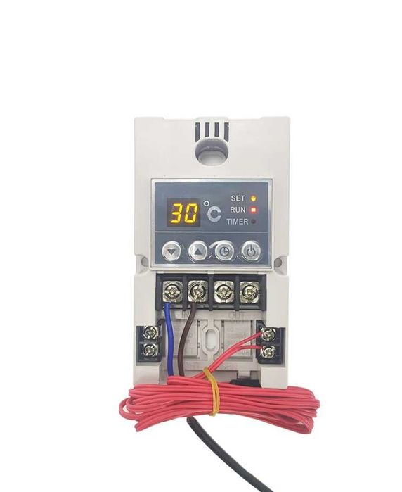 Pachet incalzire rasad 30-40mp Hibrid termostat digital cu senzor