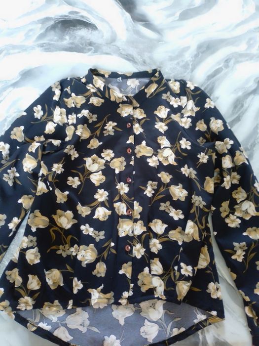 Рубашка с цветочками