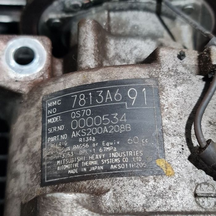 Compresor clima Mitsubishi ASX Facelift 2012 2.2 Diesel 2012 - 2016 4N14 (1312) 7813A691