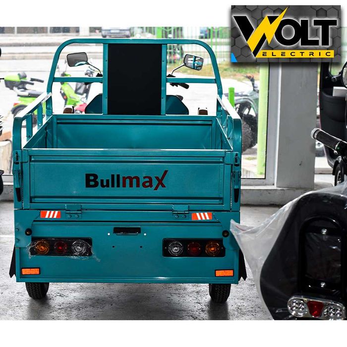 Фермерска CARGO товарна триколка 600кг. VOLT ELECTRIC S-800 2000W CE