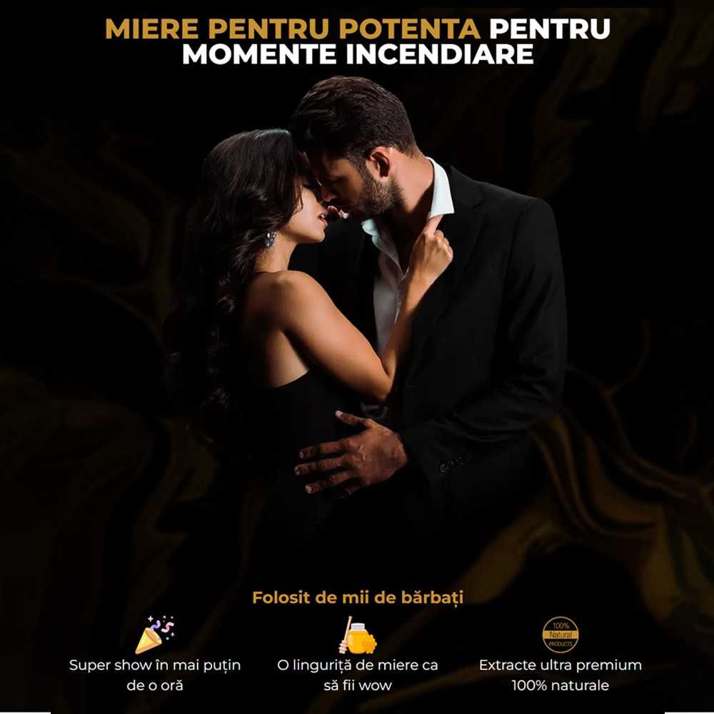 PREMIUM POTENT l Potenta 100% l Miere Afrodisiaca