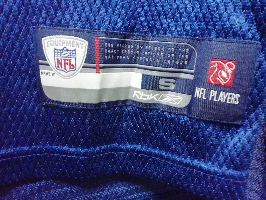 New York Giants Manning #10 Reebok Jersey NFL оригинална тениска S/M