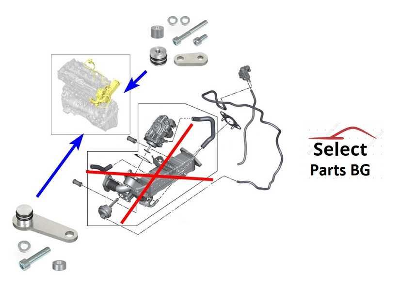 EGR Delete ЕГР заместител и охладител БМВ BMW F20 F25 F30 G11 B47 2.0D