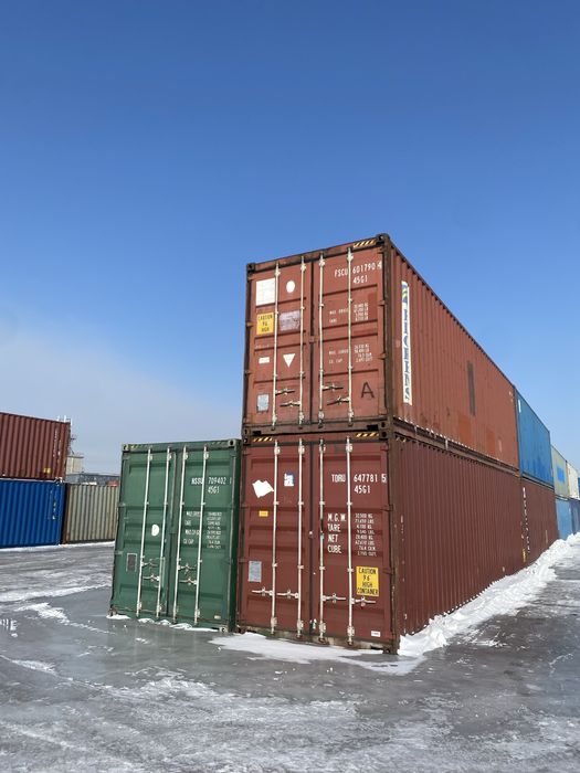 КОНТЕЙНЕРА 40 футовые МОРСКИЕ 2,9 HQ в Идеальном Состоянии в КОКШЕТАУ.